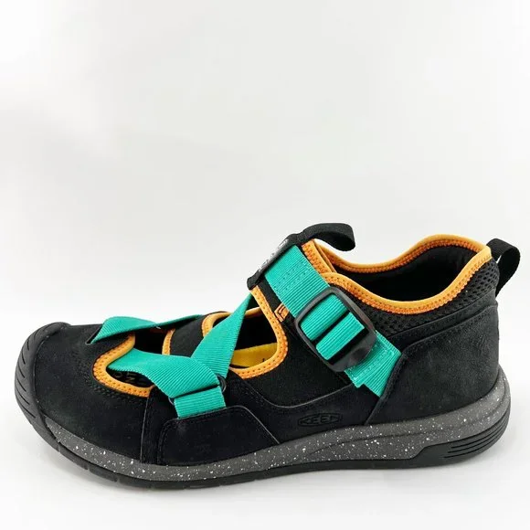 Keen Men's Zeraport Trail Green/Yellow Strappy Hiker Sandal Size 10 New - Picture 3 of 10